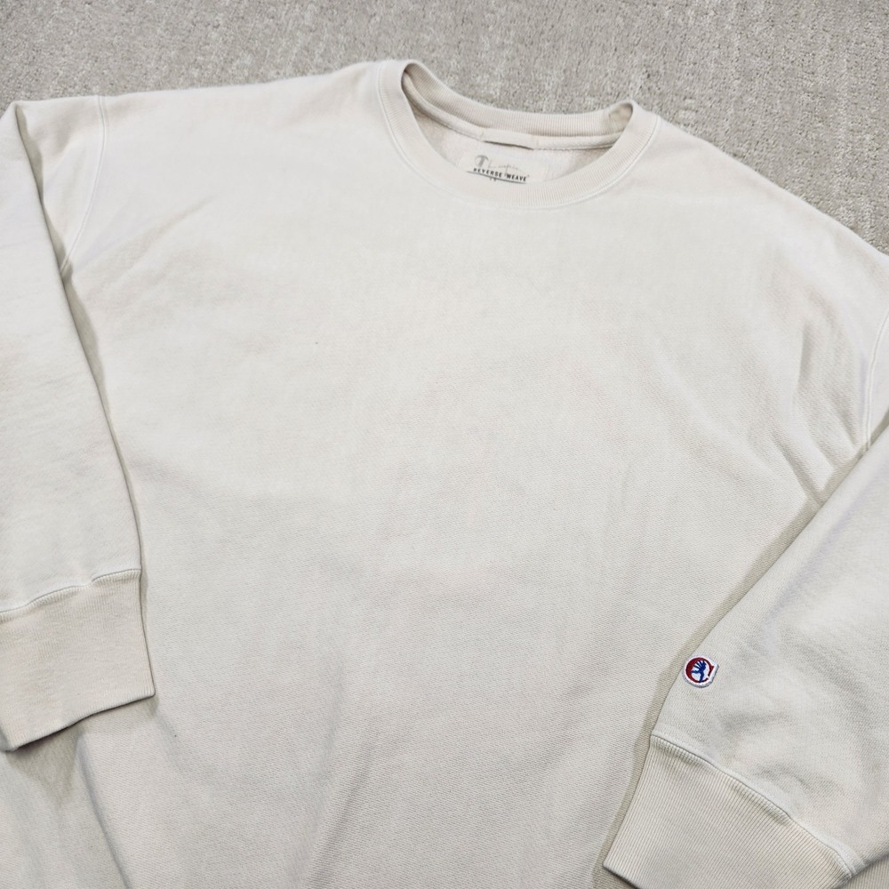Champion Reverse Weave Sweatshirt Men XL With CiCLO Botanical Dyes Running Man